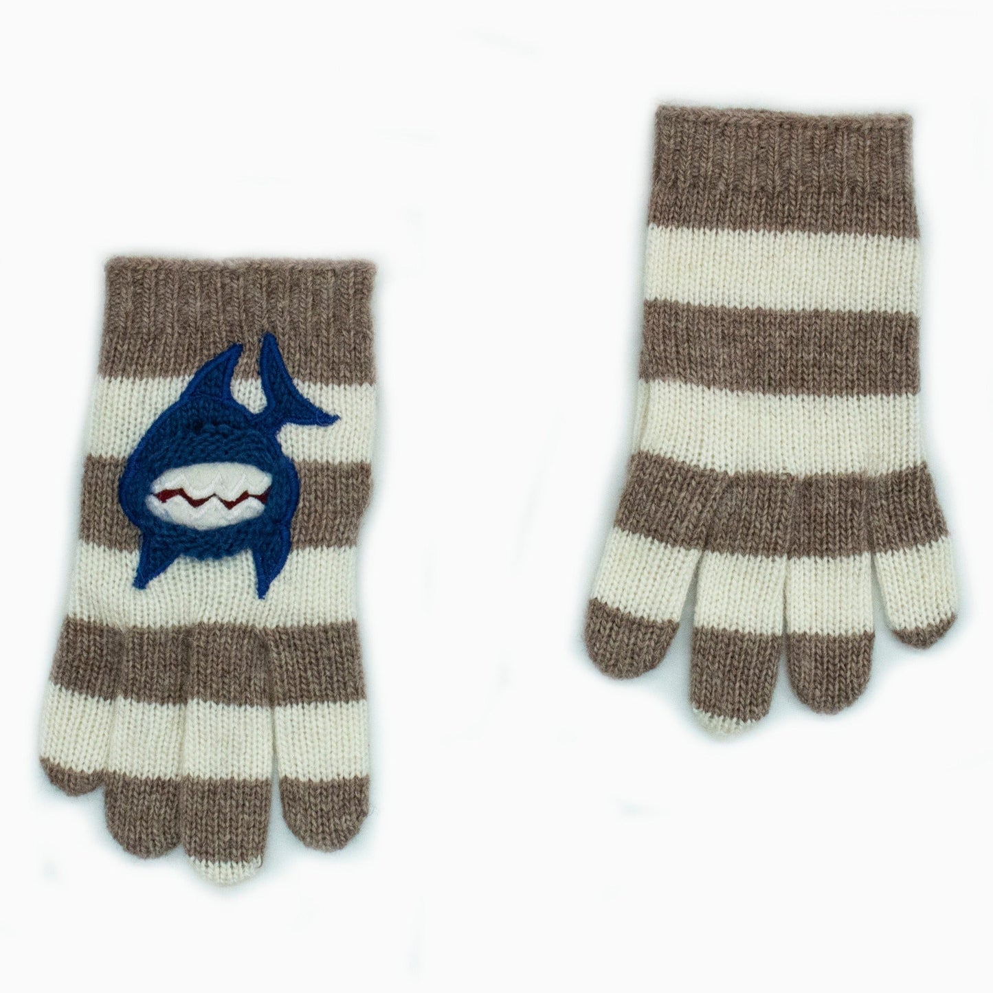Portolano Kids Cashmere Blend Gloves with Ruffle Detail