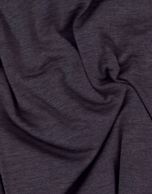 Pull oversize à col rond en laine mérinos extra fine