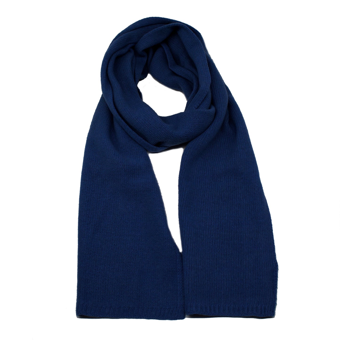 Portolano Men's Cashmere Scarf - Classic Flat Jersey Weave