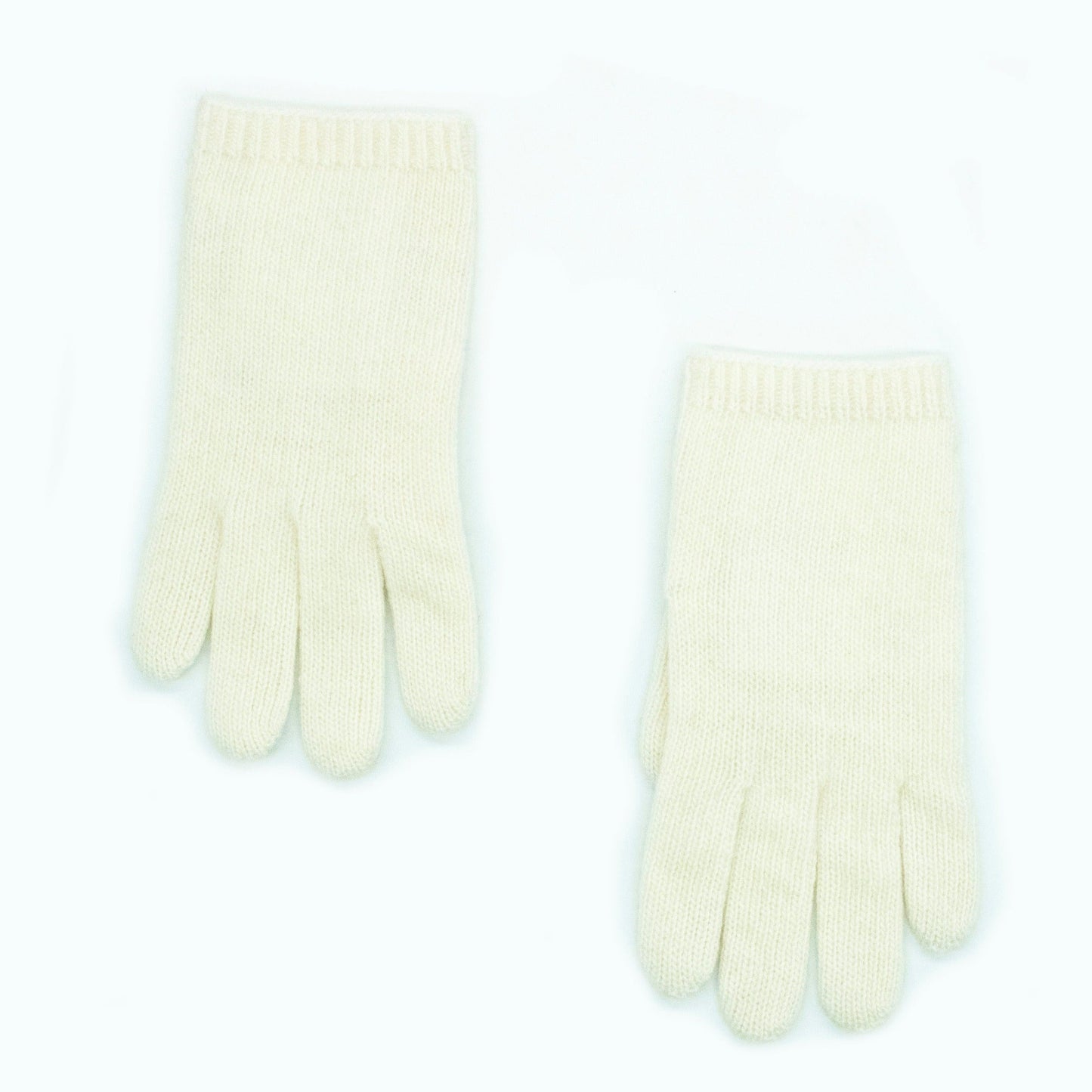Portolano Kids Cashmere Gloves with Ribbed Cuffs