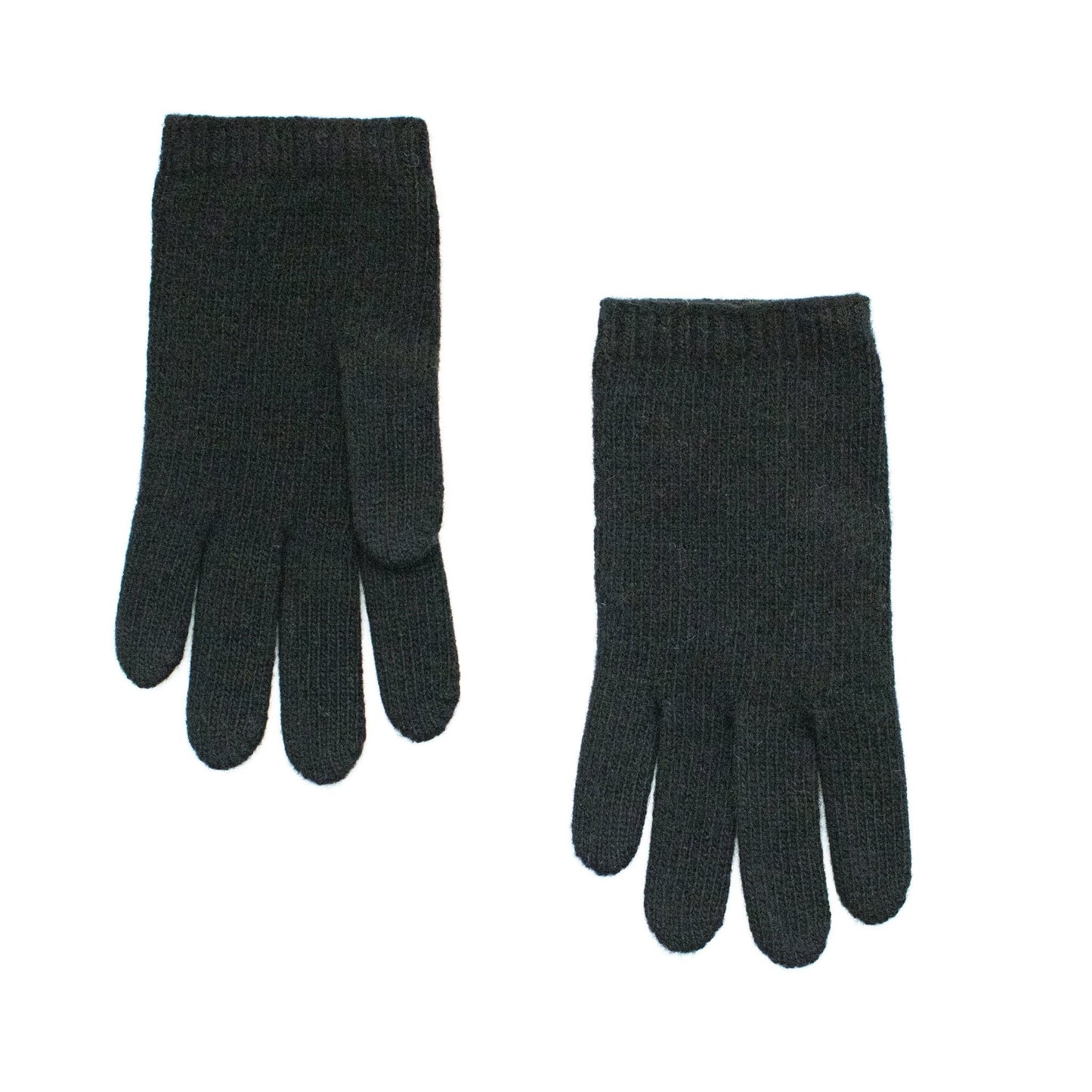 Portolano Kids Cashmere Gloves with Ribbed Cuffs