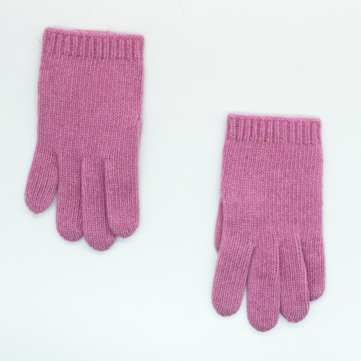 Portolano Kids Cashmere Gloves with Ribbed Cuffs