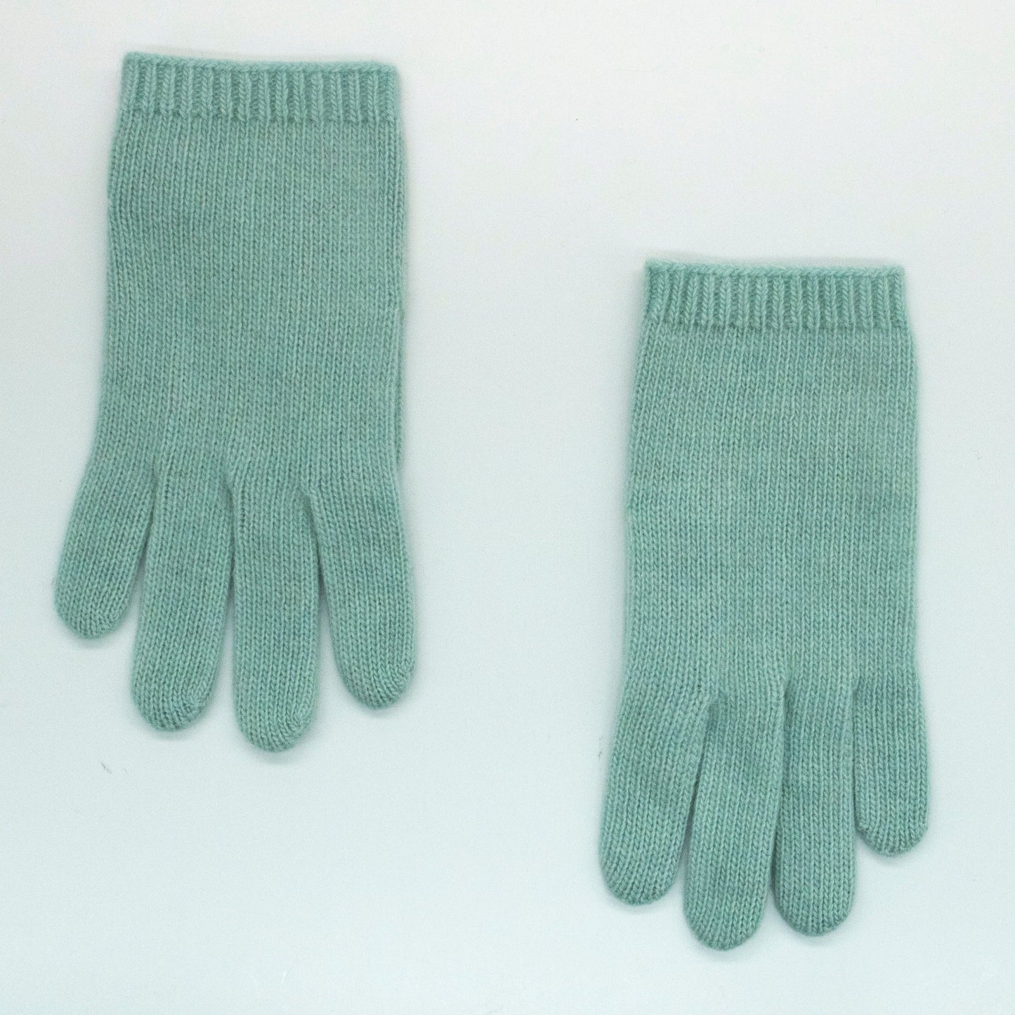 Portolano Kids Cashmere Gloves with Ribbed Cuffs