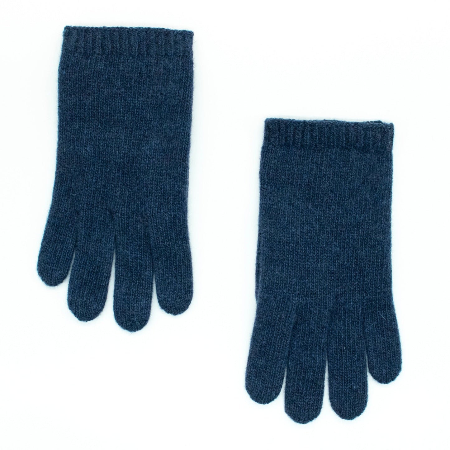 Portolano Kids Cashmere Gloves with Ribbed Cuffs