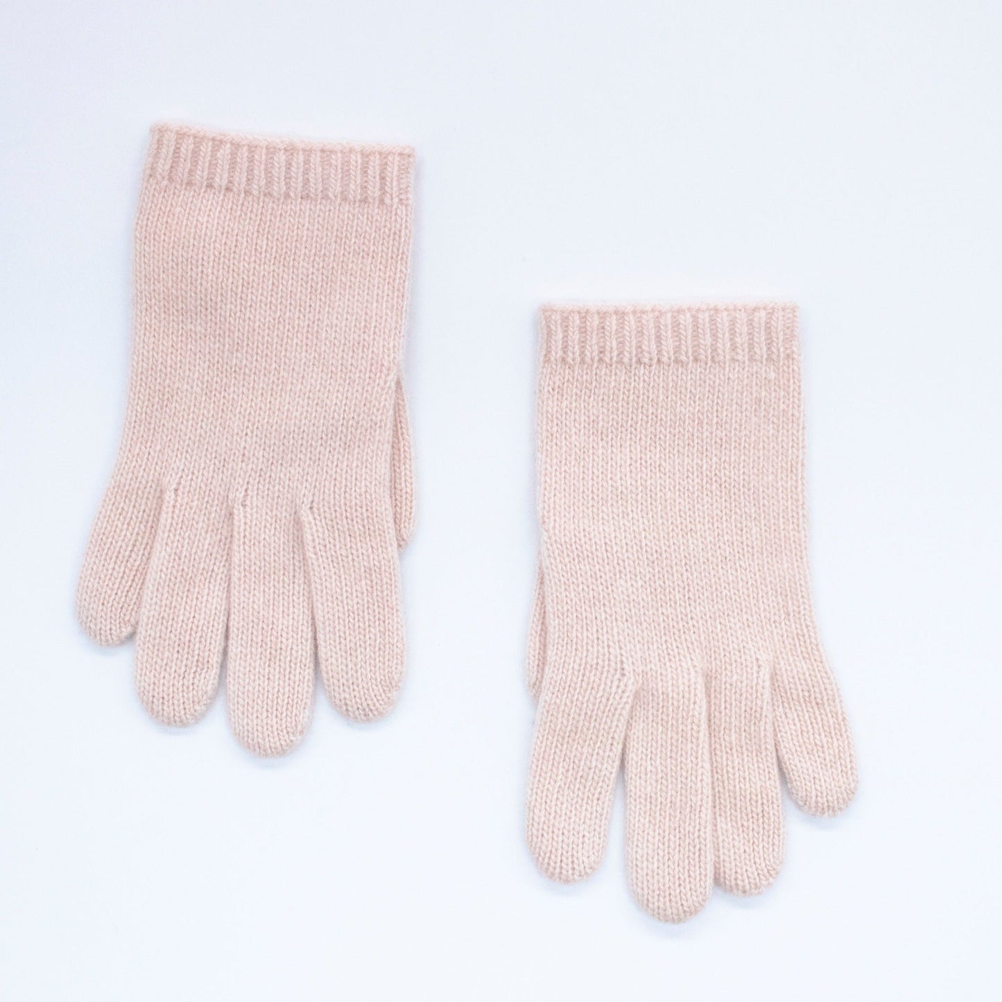 Portolano Kids Cashmere Gloves with Ribbed Cuffs