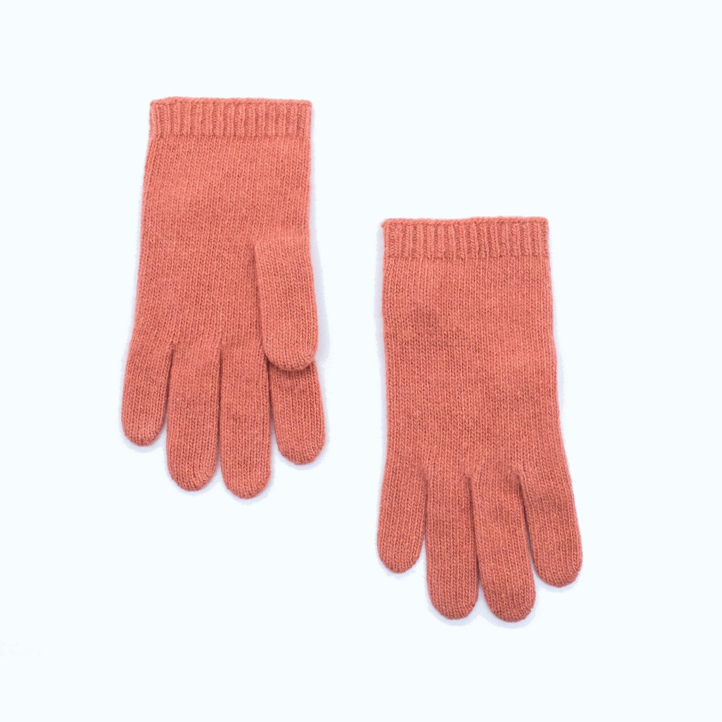 Portolano Kids Cashmere Gloves with Ribbed Cuffs