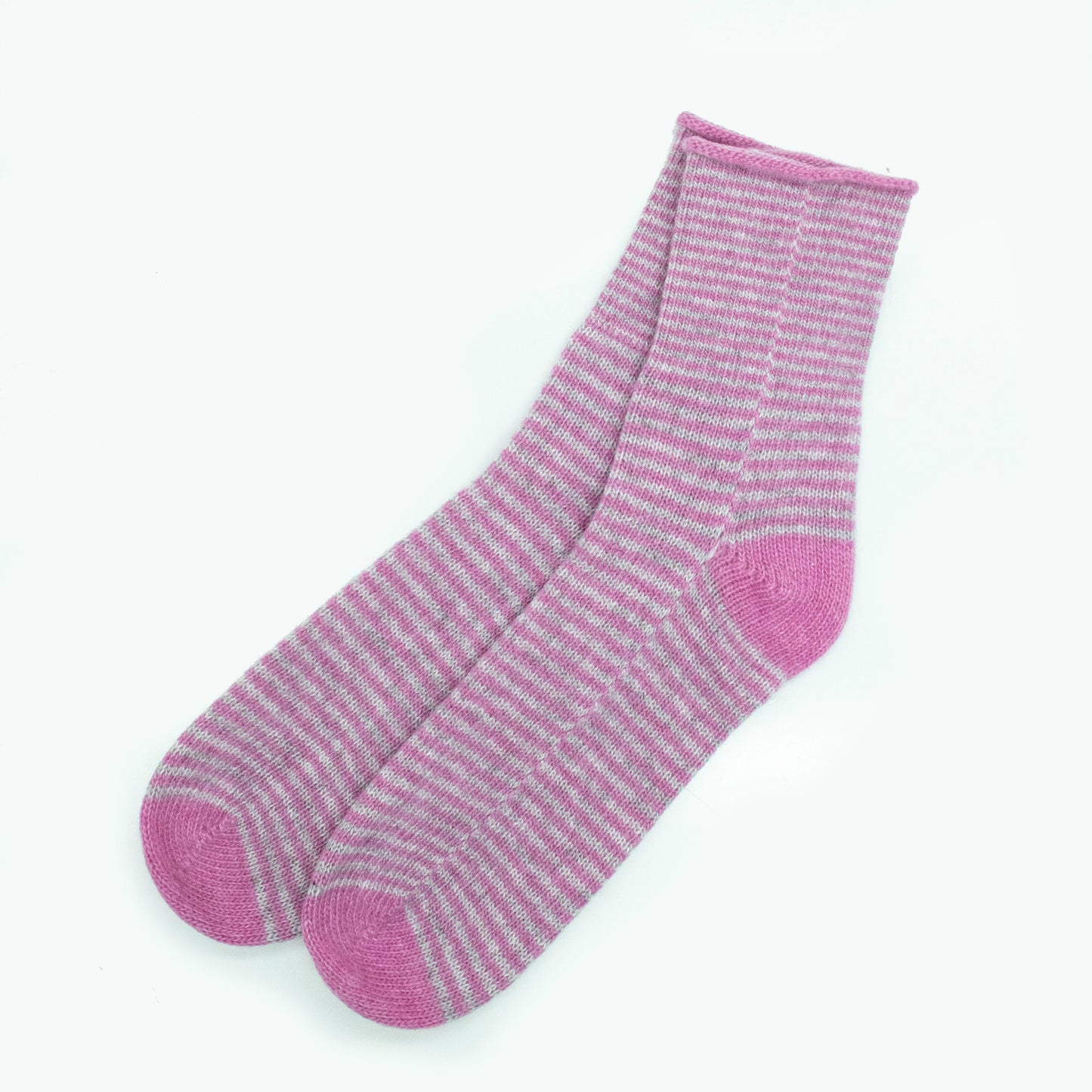 Portolano Women's Cashmere Striped Socks