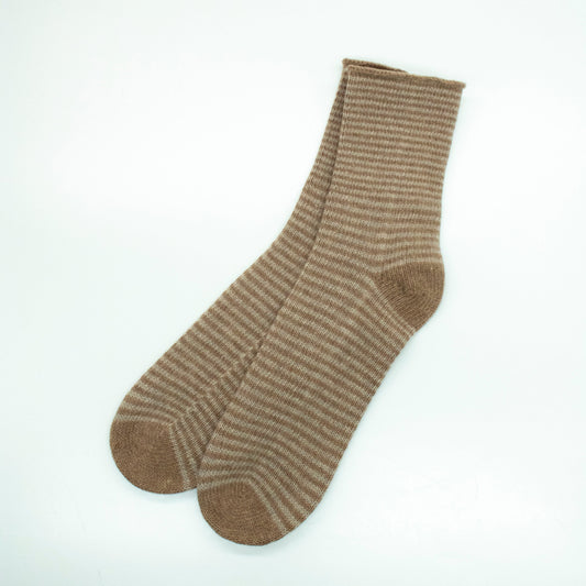 Portolano Women's Cashmere Striped Socks
