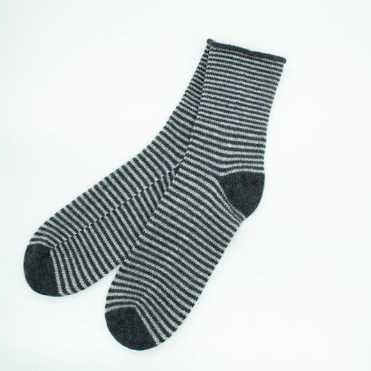 Portolano Women's Cashmere Striped Socks