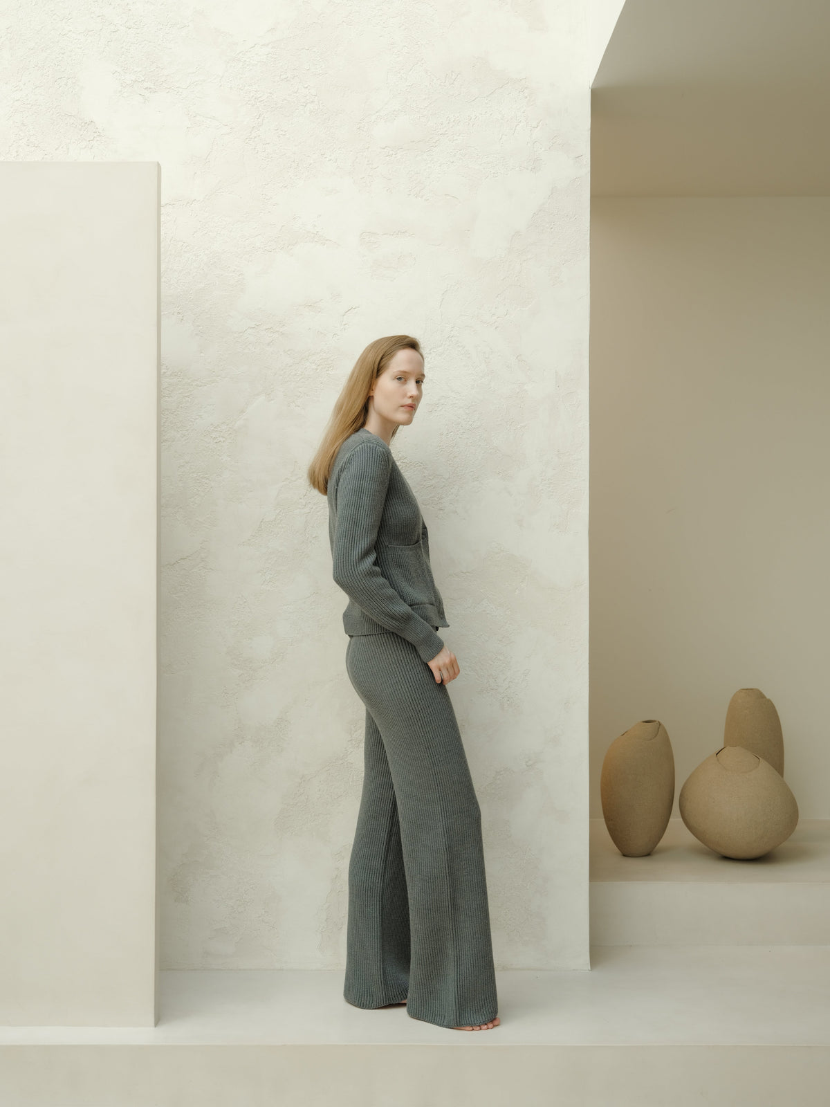Cardigan aus extrafeiner Merinowolle