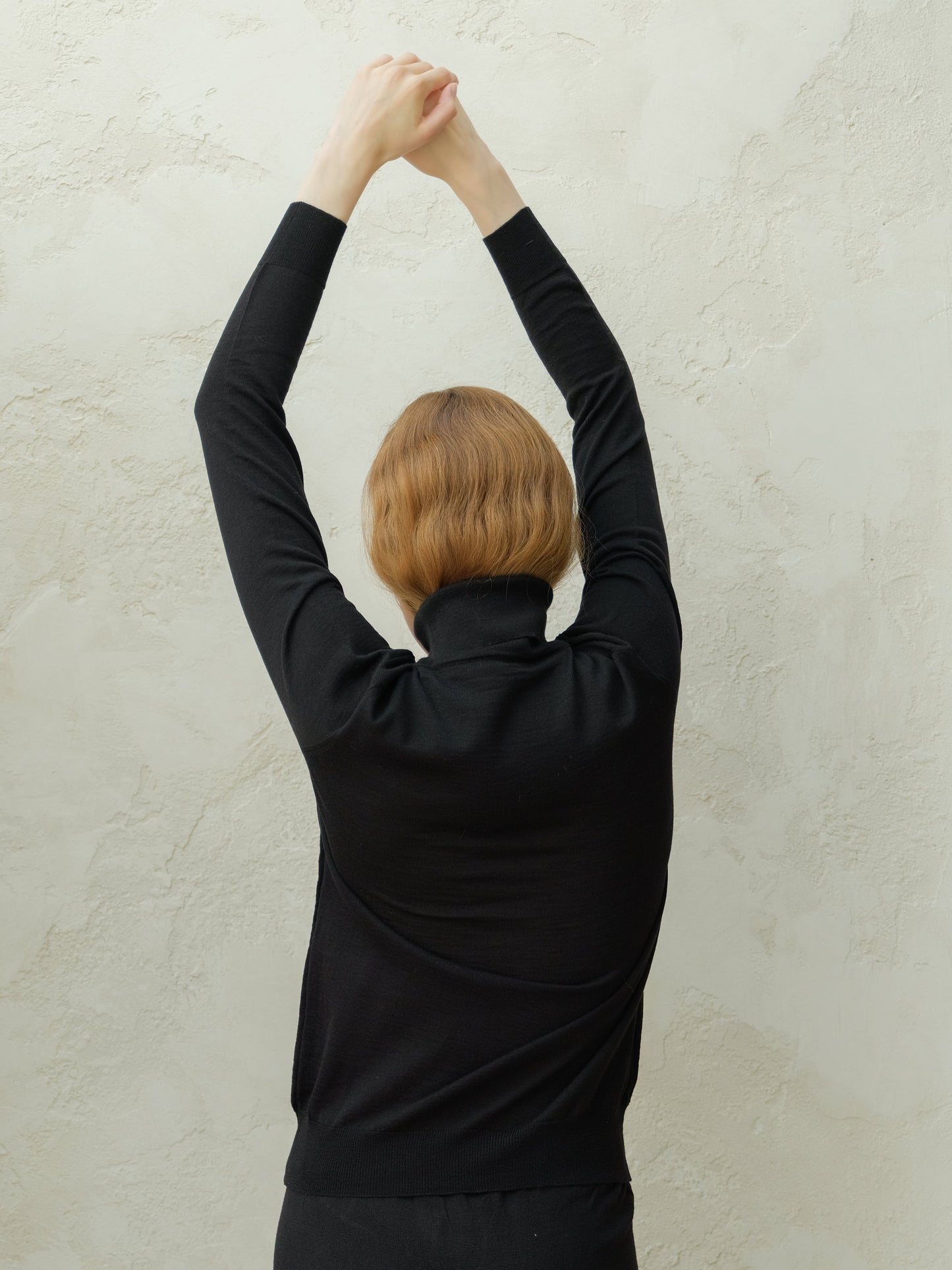 Extra Fine Merino Wool Turtleneck Sweater Italian Knitwear