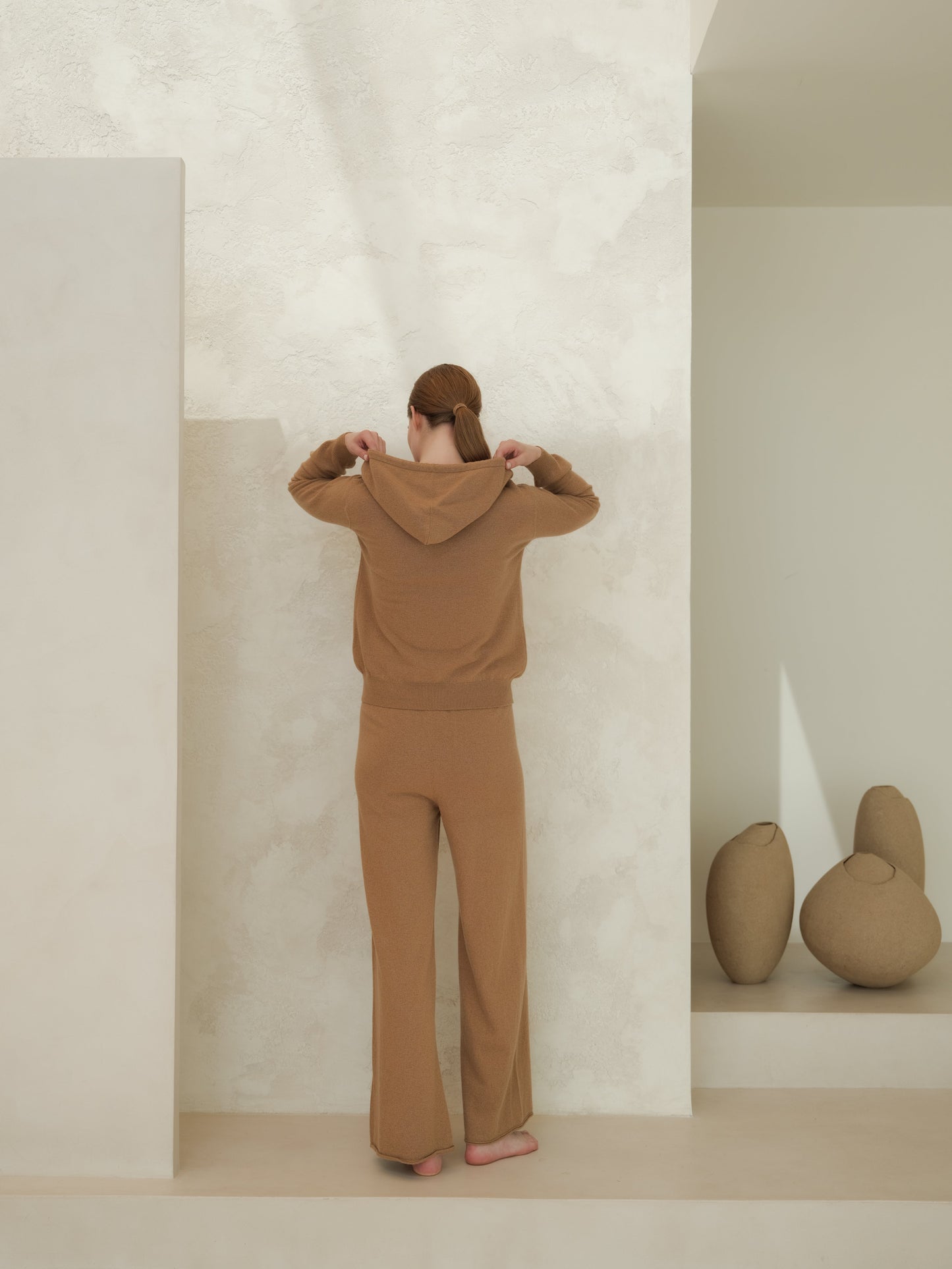 Polo-Pullover aus extrafeiner Merinowolle – Italienische Strickwaren