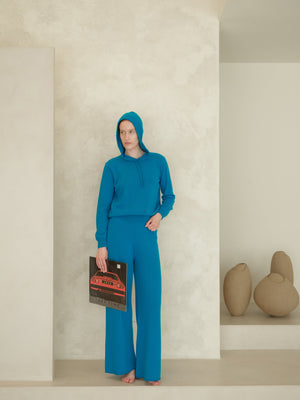 Polo-Pullover aus extrafeiner Merinowolle – Italienische Strickwaren