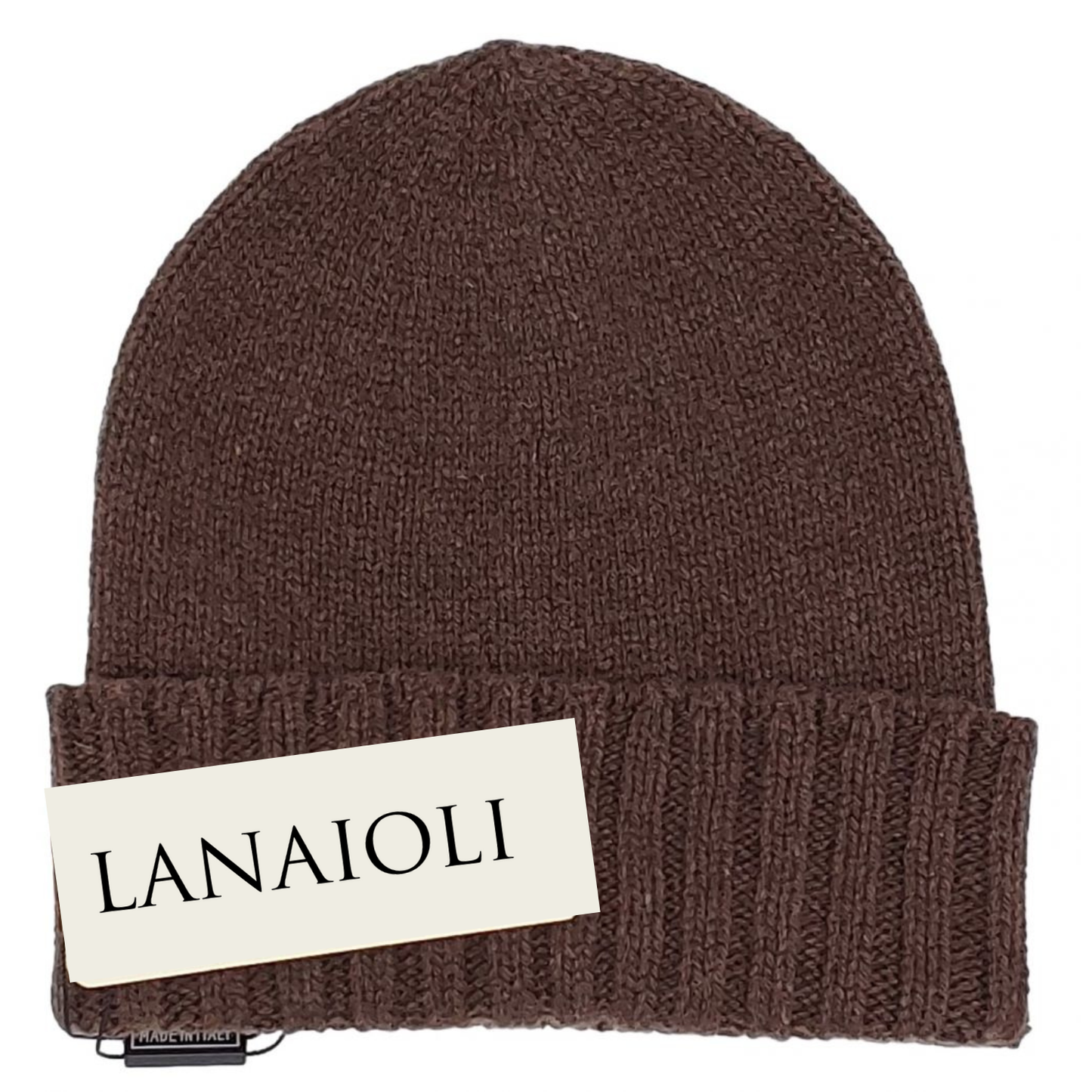 Women's Ribbed Edge Beanie - Regenerated Cashmere