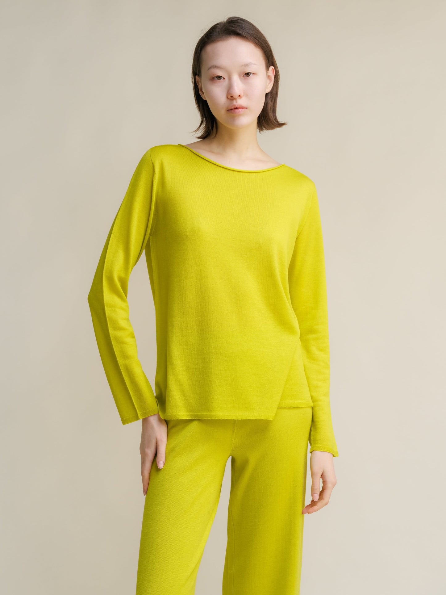 Extra Fine Merino Wool Boatneck Sweater Italian Knitwear