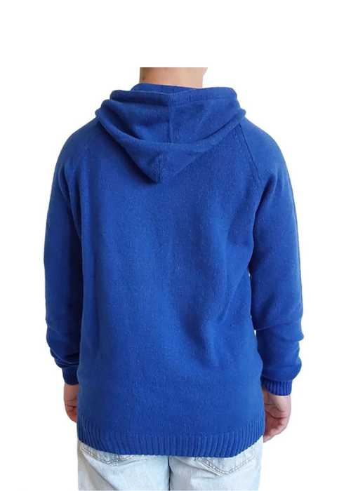 Men's Recycled Cashmere Hooded Sweater