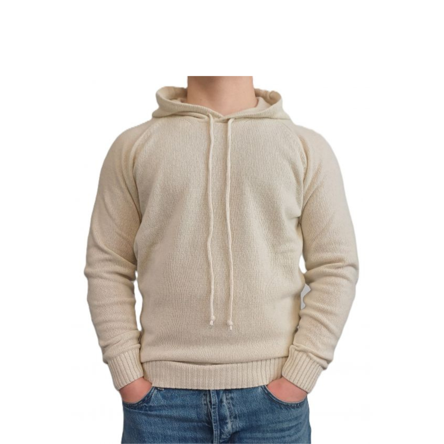 Men's Recycled Cashmere Hooded Sweater