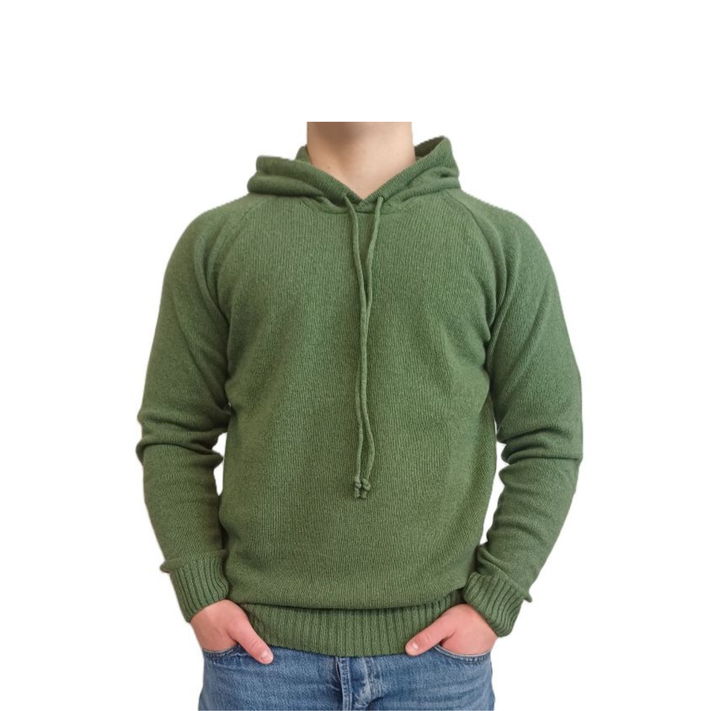Men's Recycled Cashmere Hooded Sweater