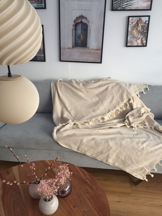 Marmaris Artisanal Cotton Blanket