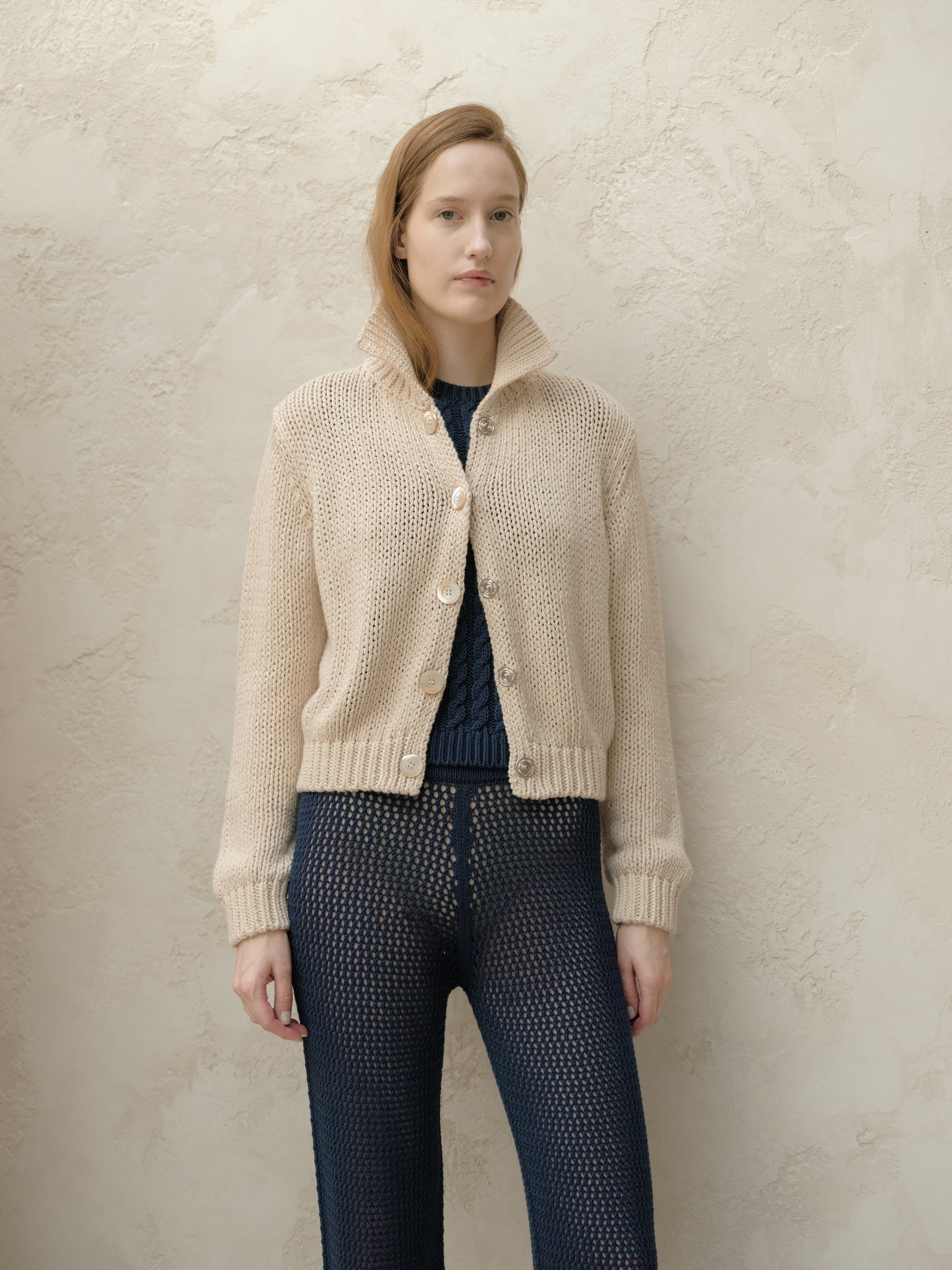 Fine Cotton Bomber Jacket-8