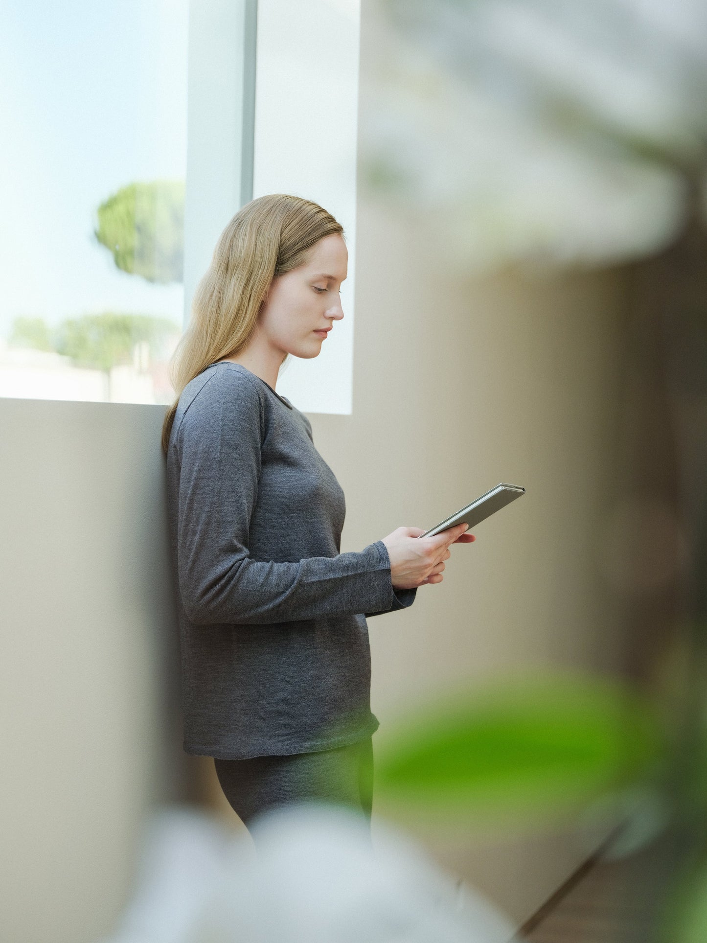 Charcoal grey Extra Fine Merino Wool Cardigan from HenryPawHaven. Italian knitwear made from soft, breathable 100% merino wool.