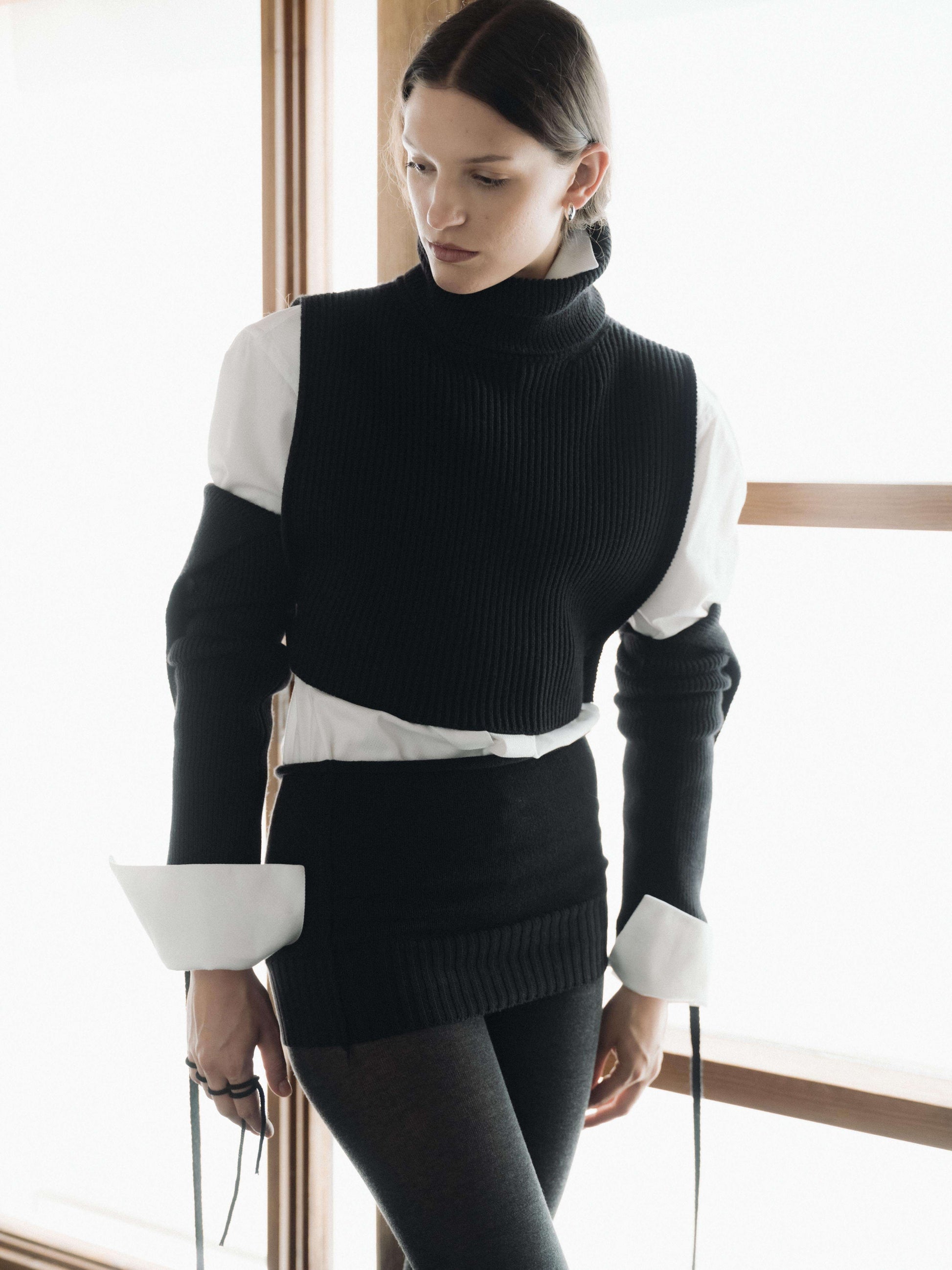 Extra Fine Merino Wool Arm Warmers-1