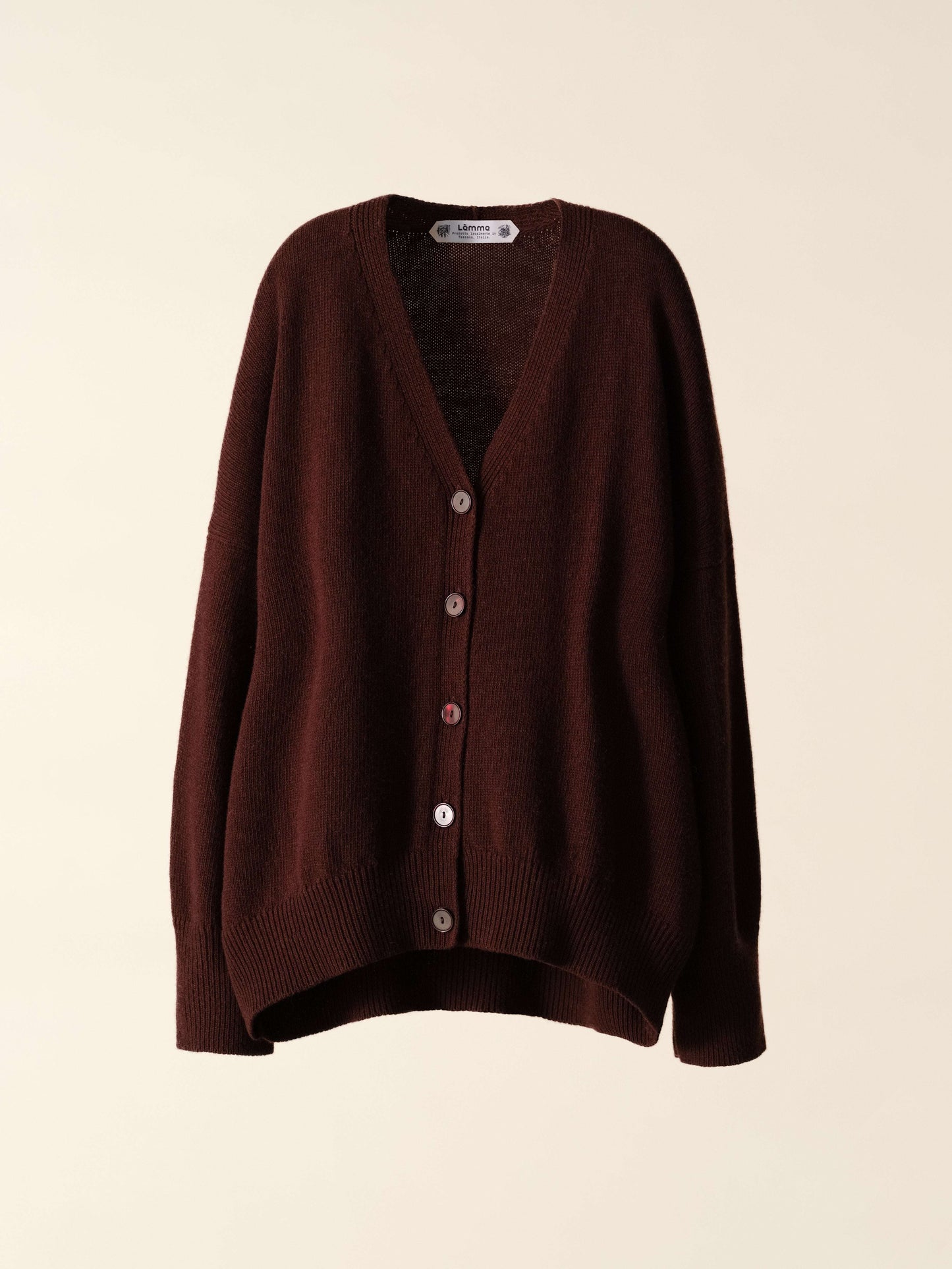 Cashmere Mix Relaxed Cardigan 