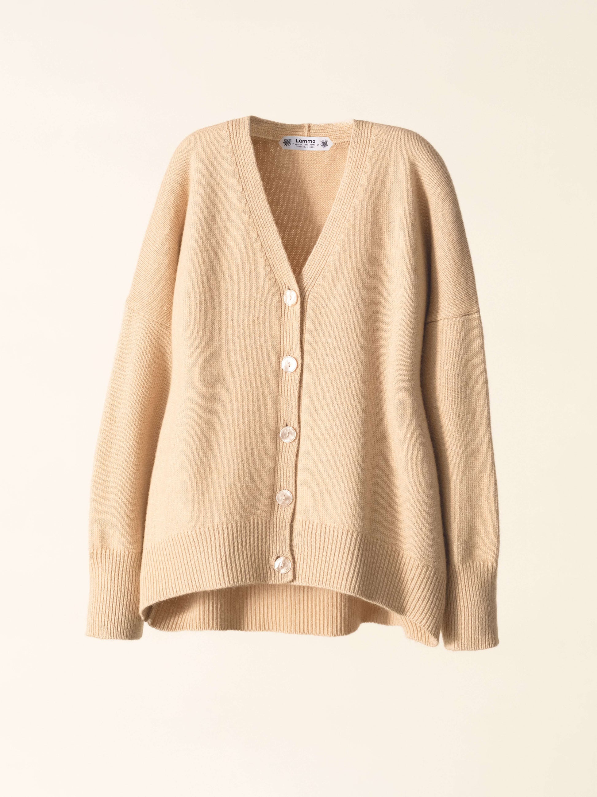 Cashmere Mix Relaxed Cardigan