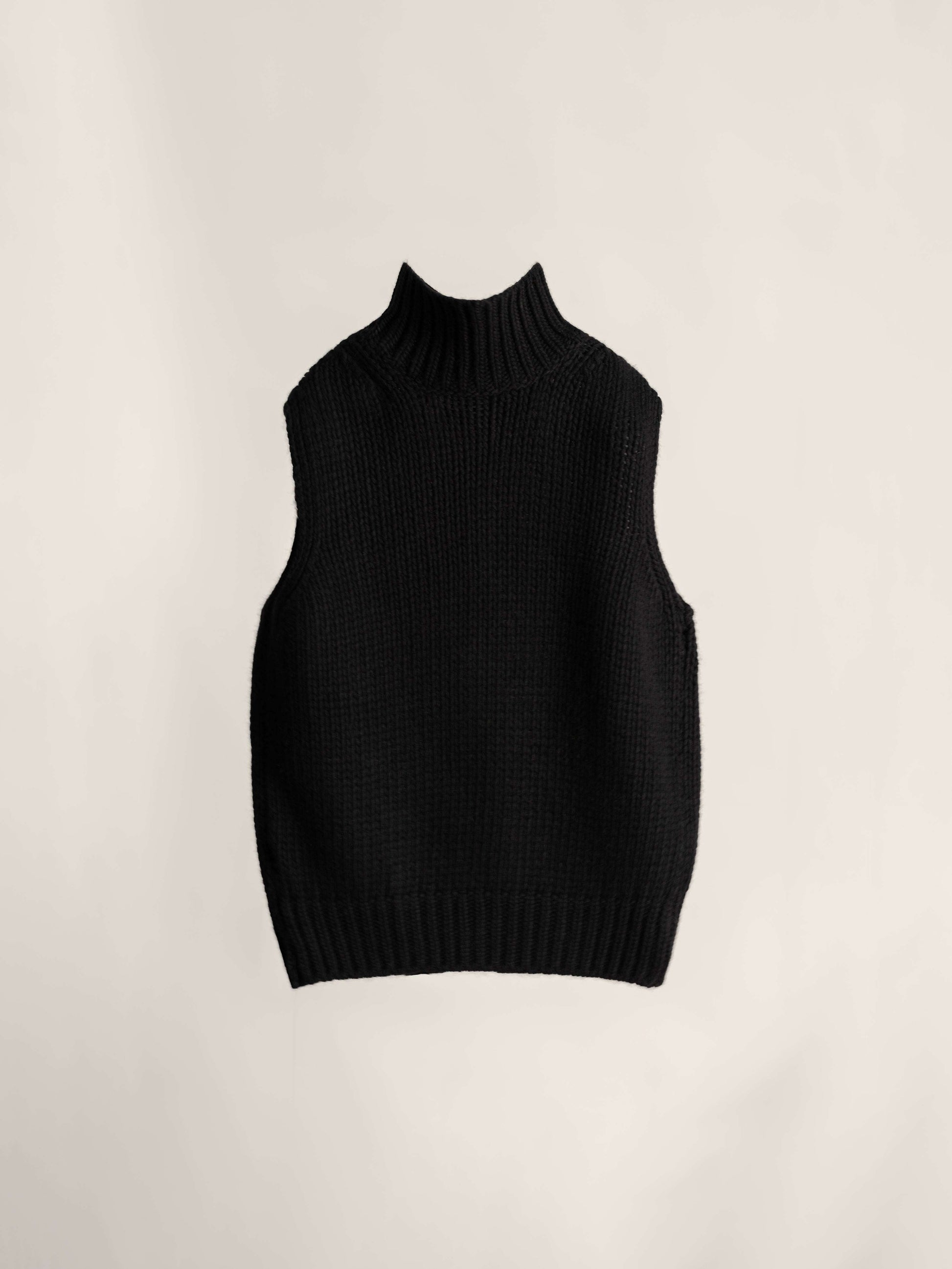 Cashmere Mix Sleeveless Top