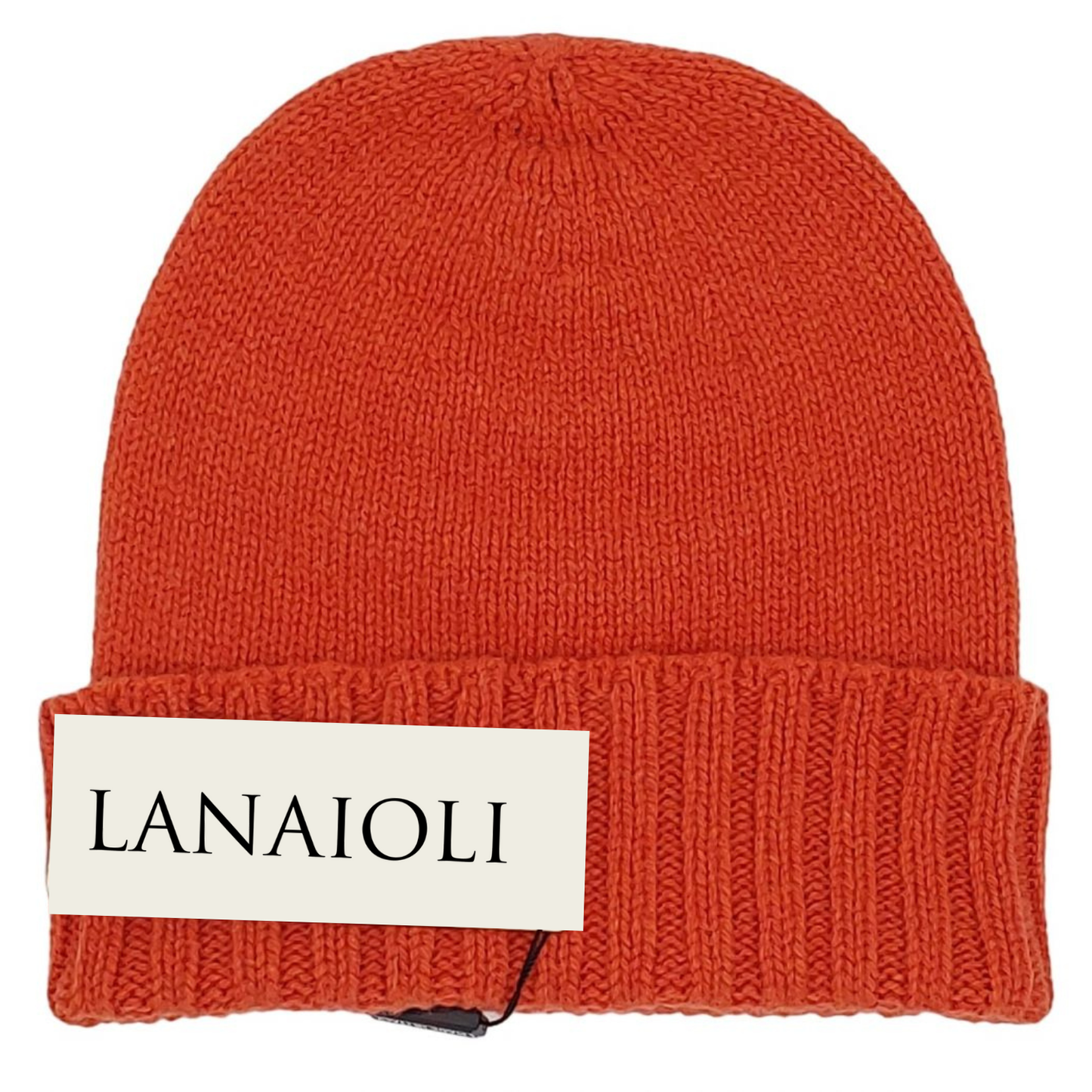 Women's Ribbed Edge Beanie - Regenerated Cashmere