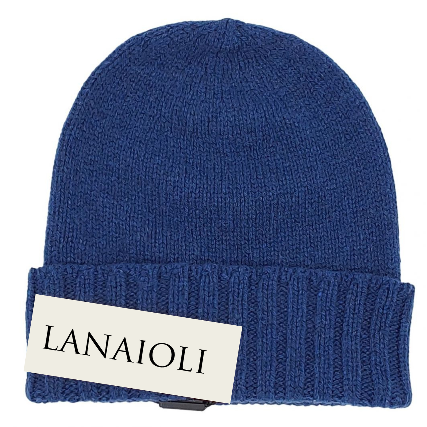 Women's Ribbed Edge Beanie - Regenerated Cashmere
