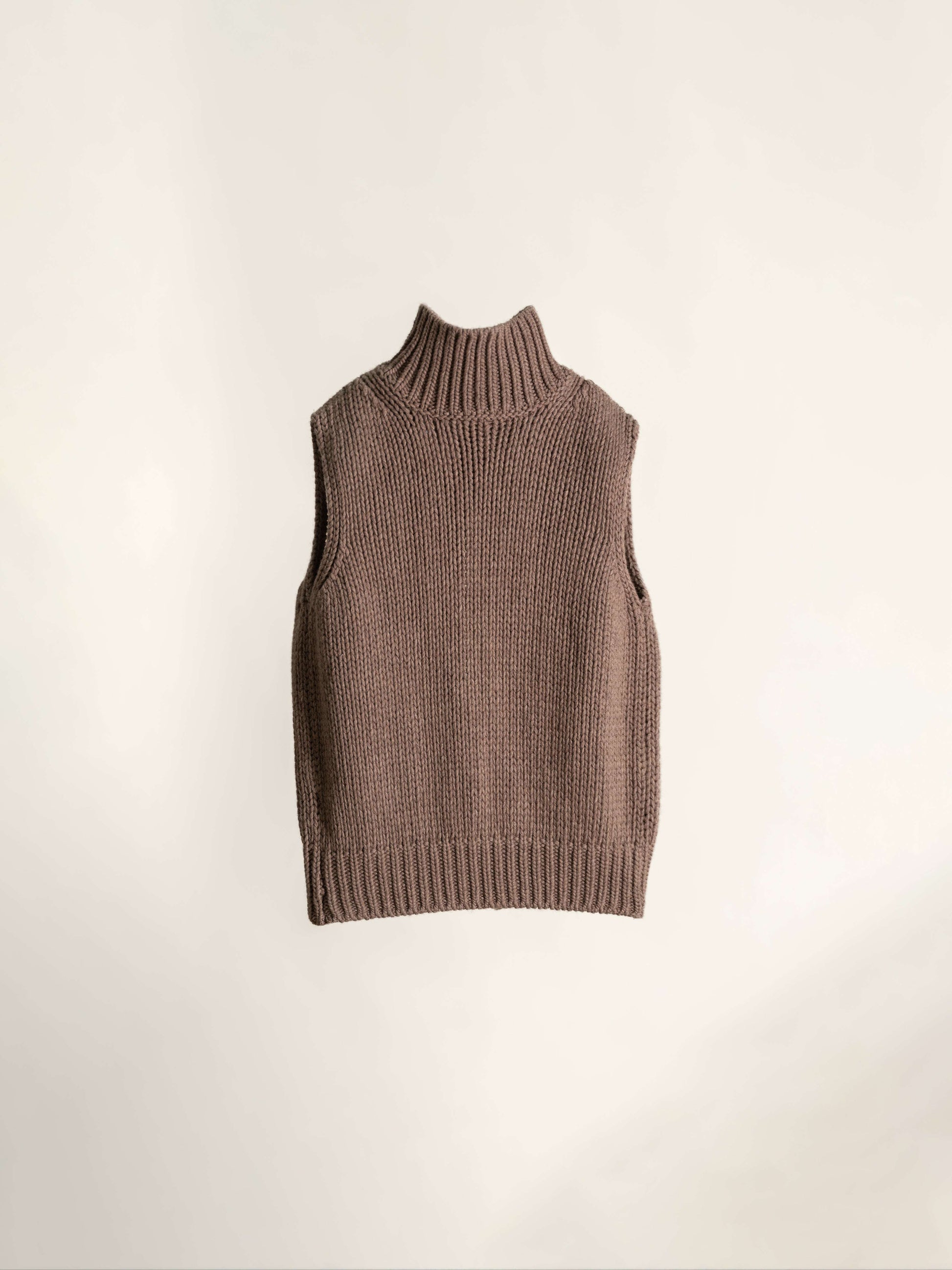 Cashmere Mix Sleeveless Top