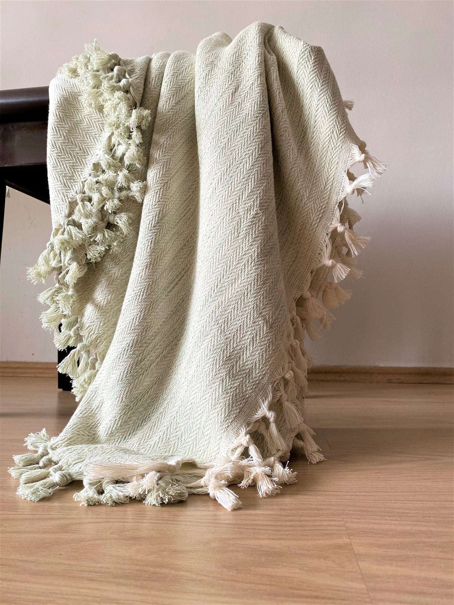 Adana Artisanal Cotton Blanket handwoven