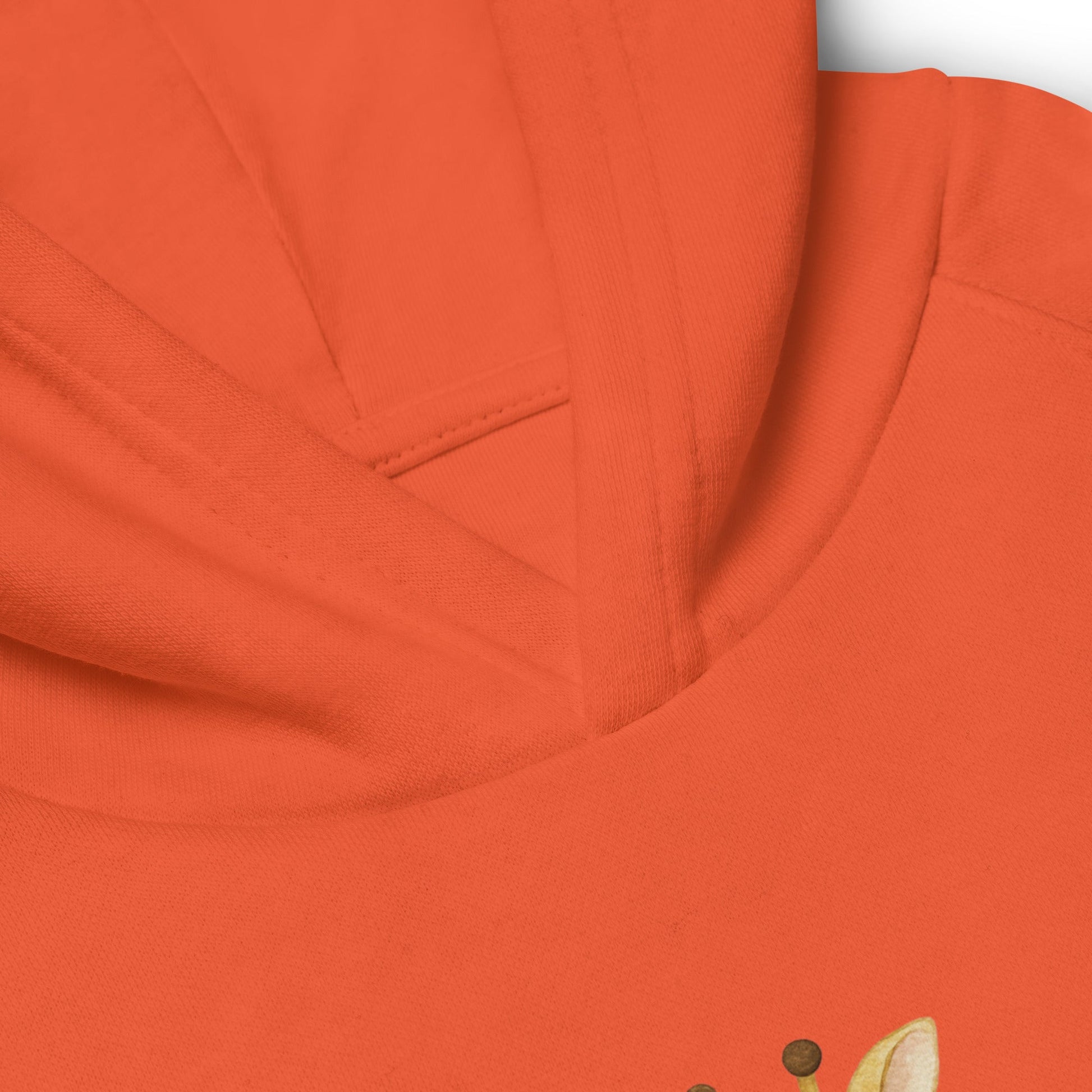 Kids eco hoodie - Mom & Baby Giraffe design - HenryPawHaven