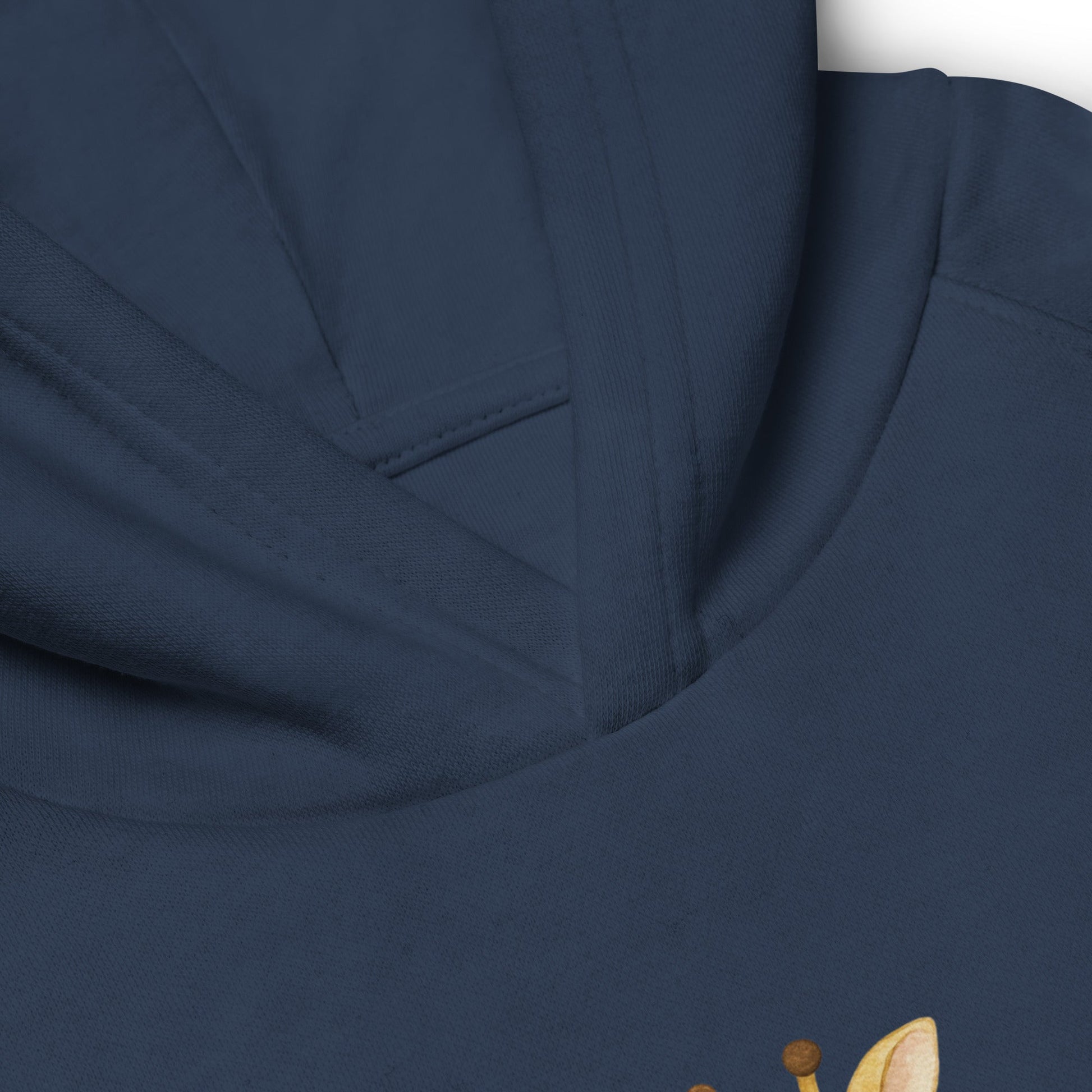 Kids eco hoodie - Mom & Baby Giraffe design - HenryPawHaven