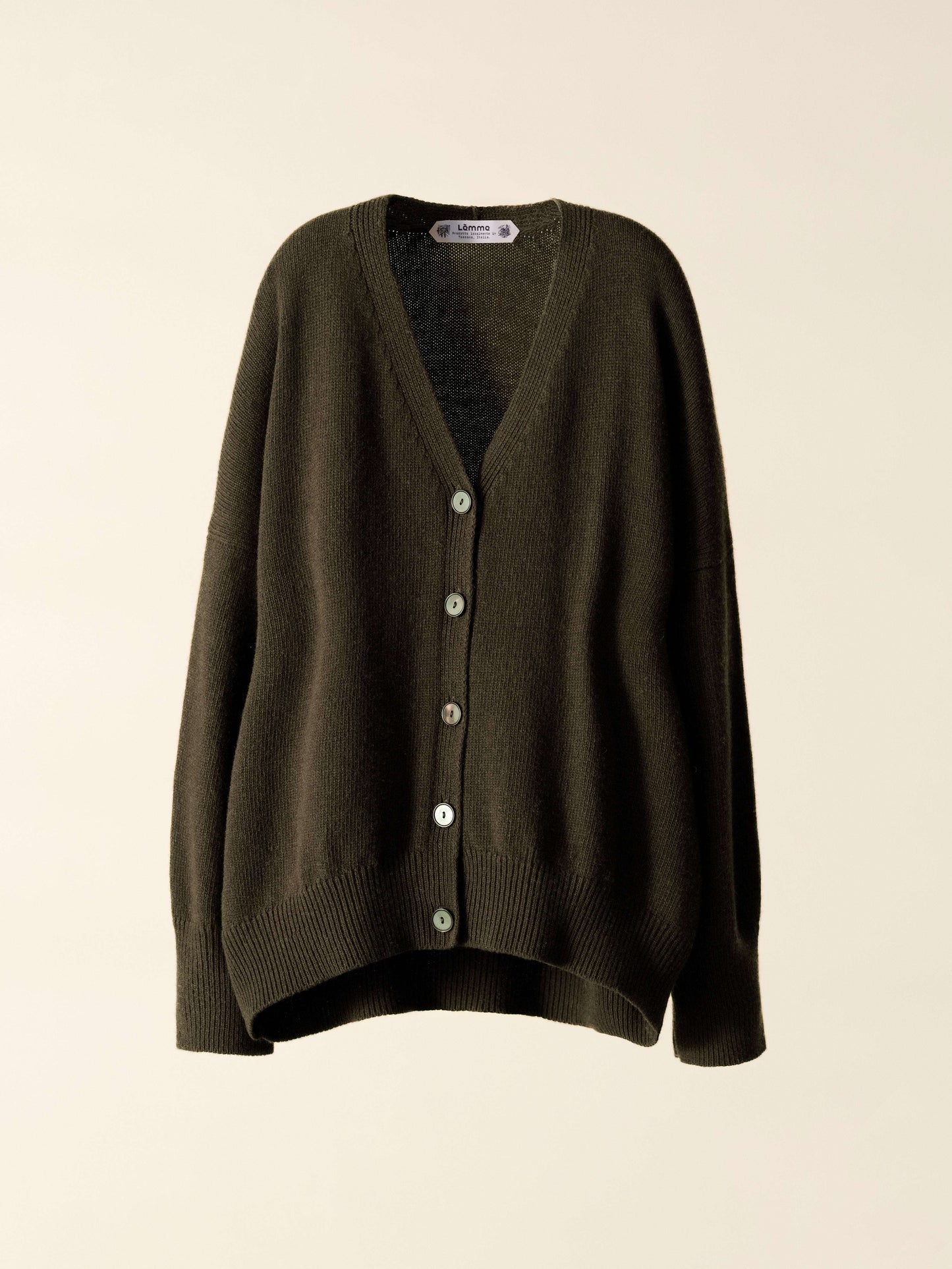 Cashmere Mix Relaxed Cardigan