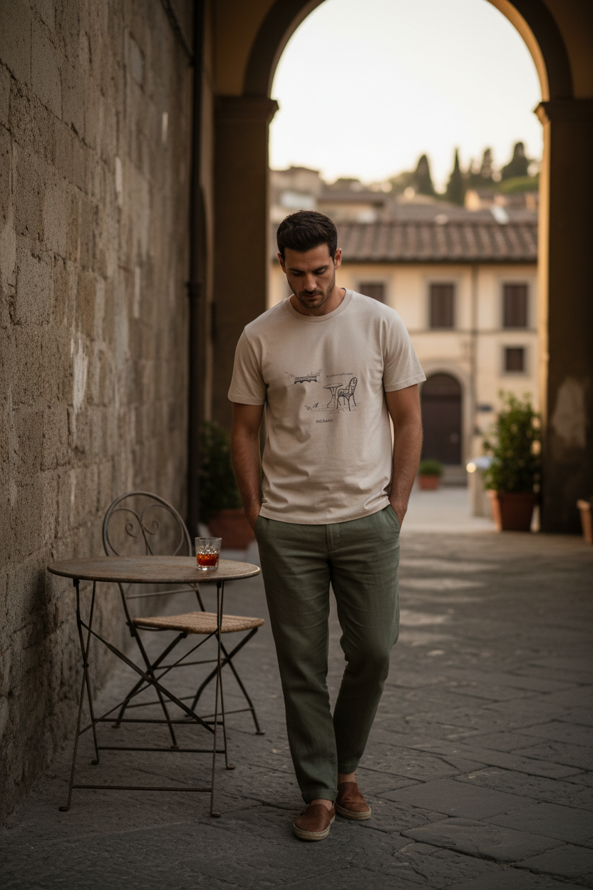 Silenzio - Male Lifestyle Mockup