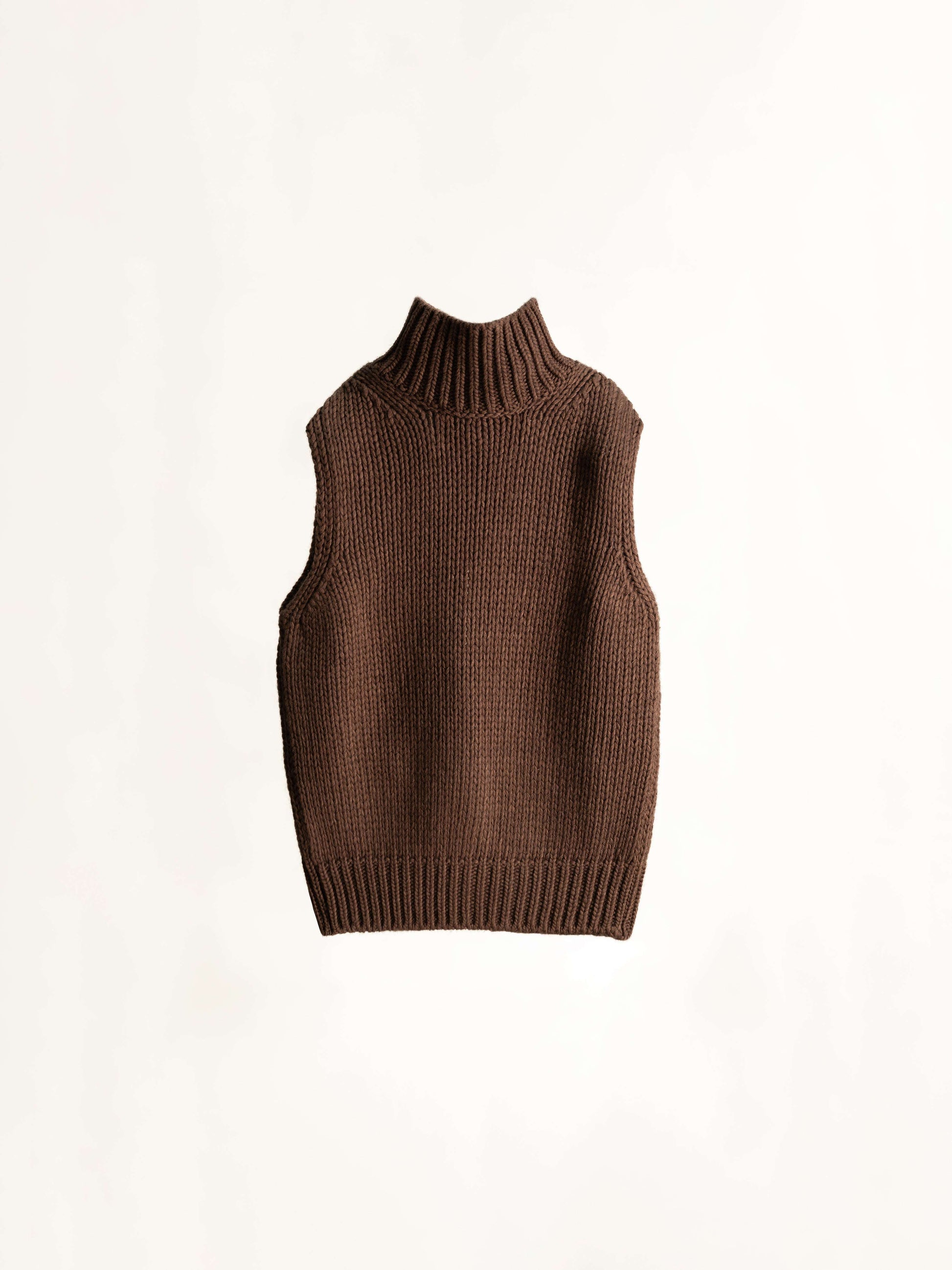 Cashmere Mix Sleeveless Top