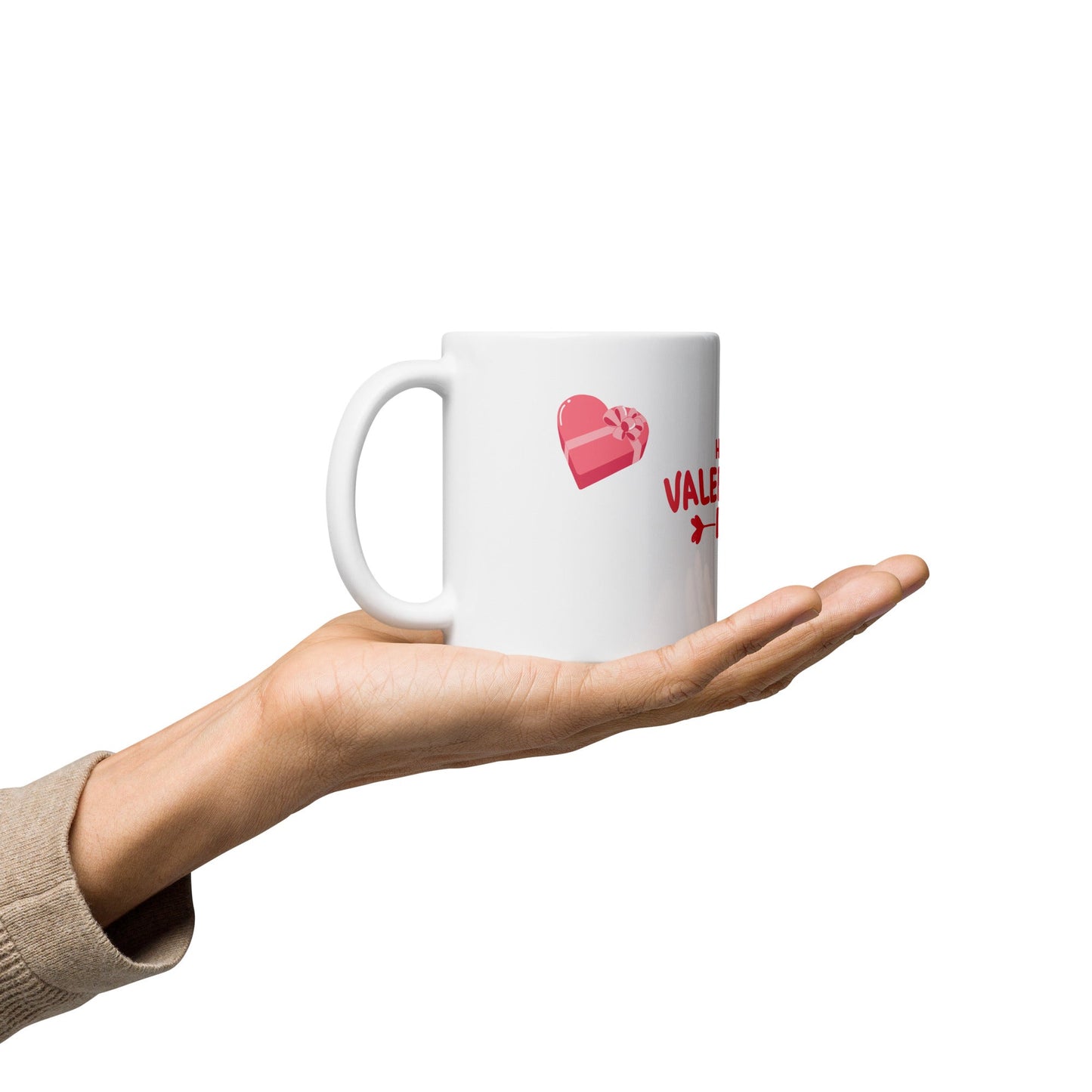 Valentine Mug – Little Bird, Hearts & Gift Boxes - HenryPawHaven
