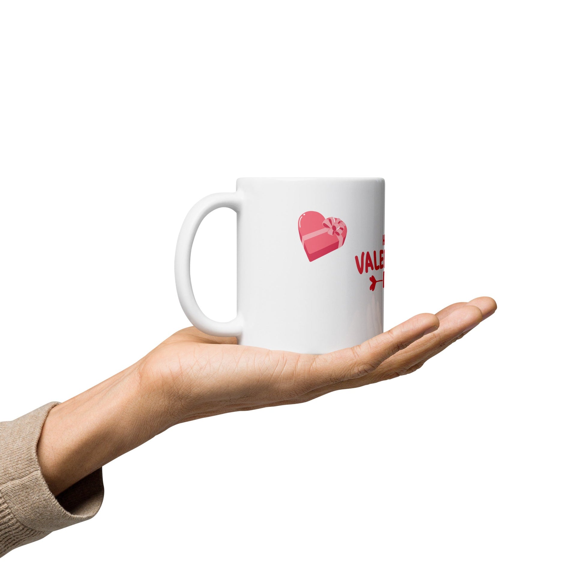 Valentine Mug – Little Bird, Hearts & Gift Boxes - HenryPawHaven
