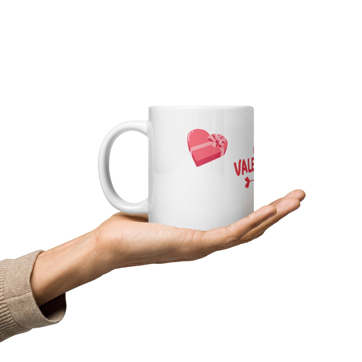 Valentine Mug – Little Bird, Hearts & Gift Boxes - HenryPawHaven
