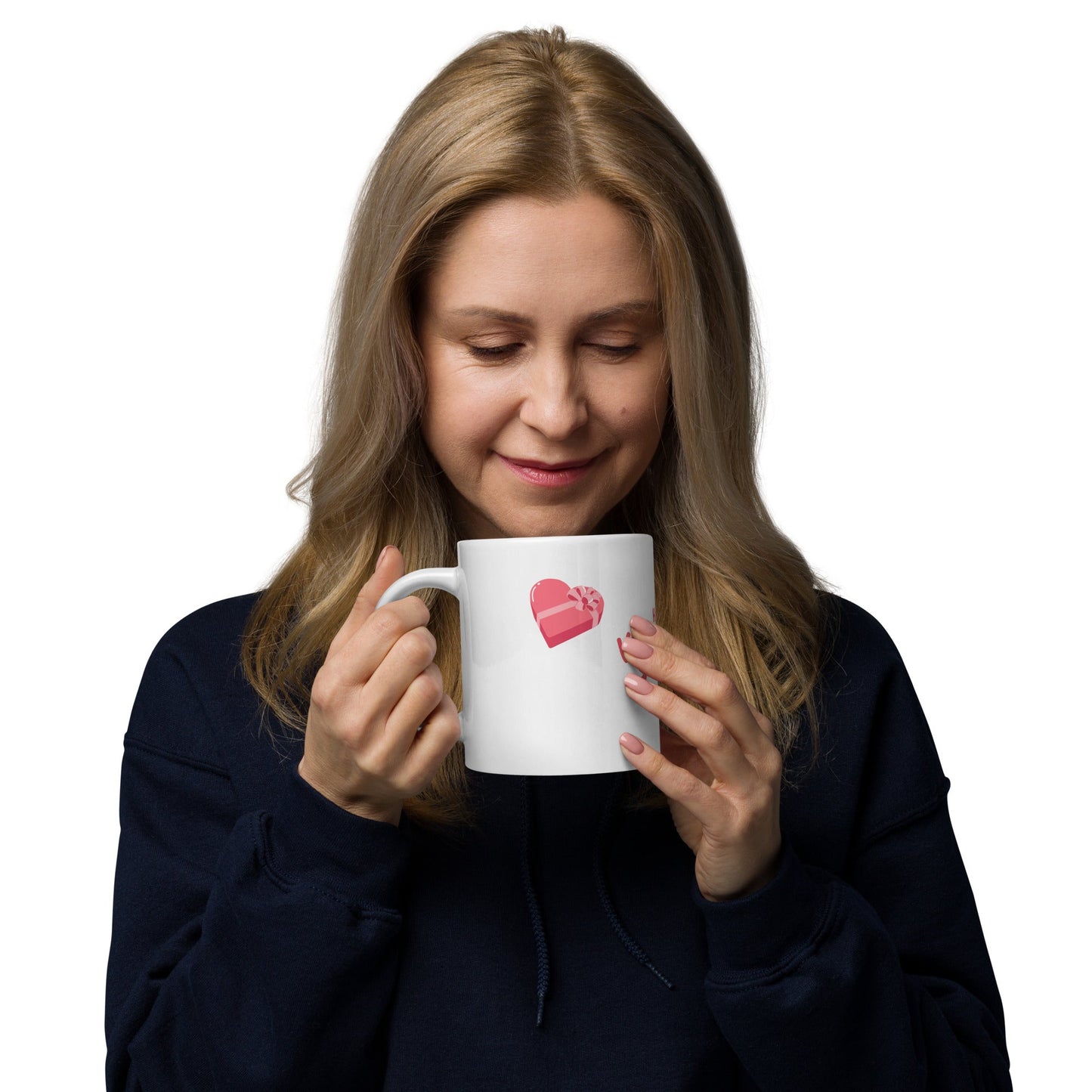 Valentine Mug – Little Bird, Hearts & Gift Boxes - HenryPawHaven